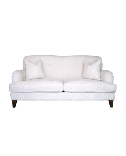 Cream 2-Seater Boucle Sofa
