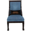 Regal Elegance Hand-Carved Accent Chair