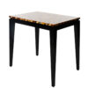 Elegant Wood Veneer Side Table
