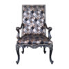 Stylish High-End Upholstered Armchair