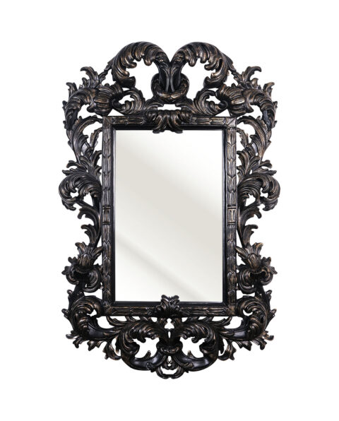 Baroque Style Hand Carved Ornate Wall Mirror