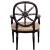 Elegant HeppleWhite Style Carved Armchair