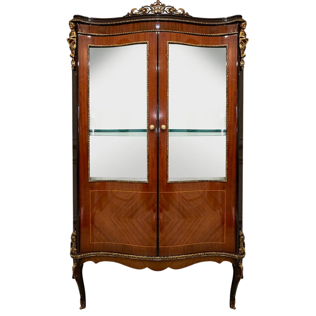 Louis xvi style antique cabinet
